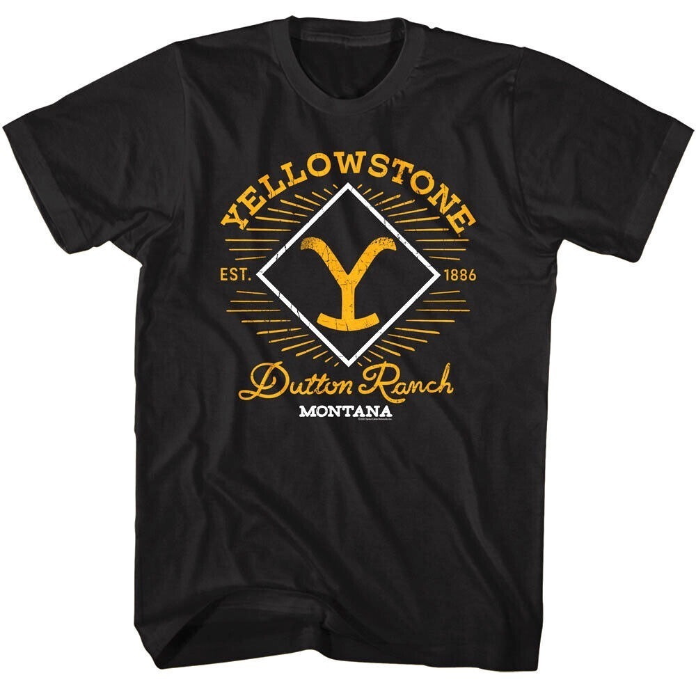 Yellowstone Dutton Ranch Est 1886 T Shirt